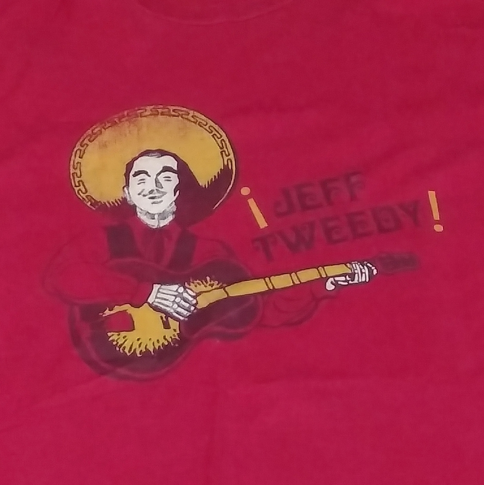 I'm selling my Jeff Tweedy band shirt